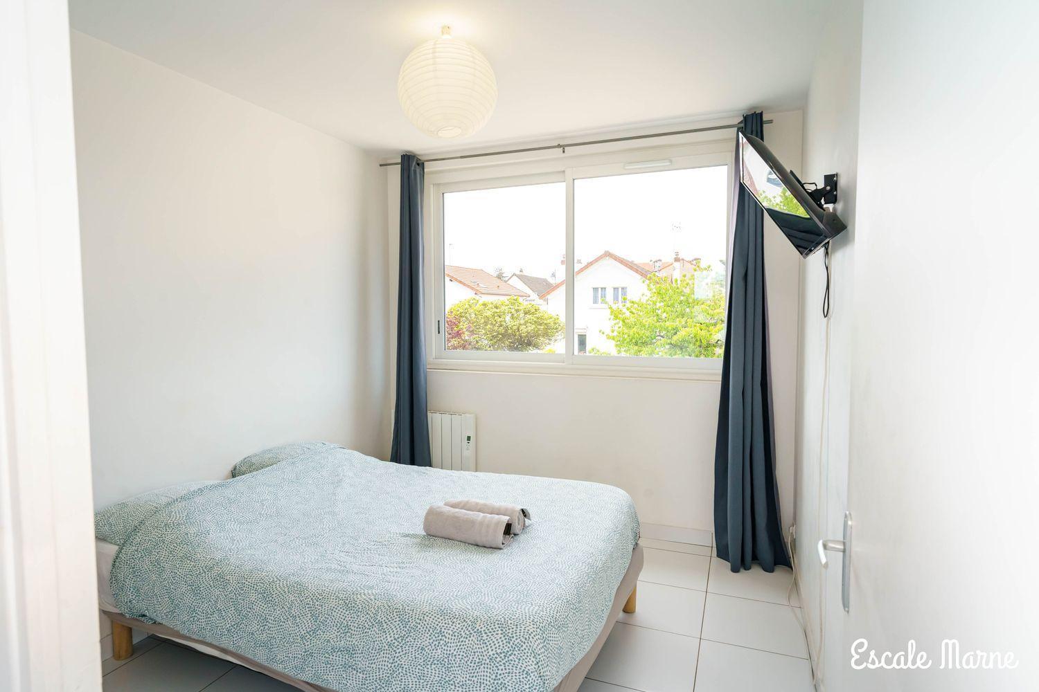 Escale-Marne Fr - 102 - Free Parking - Free Luggage Storage - All Equipped - Linen Included - Washing Machine - 10Mn Walk Metro 8 - Rer A - Panoramic View - From 1 To 4 Guests Maisons-Alfort Ngoại thất bức ảnh