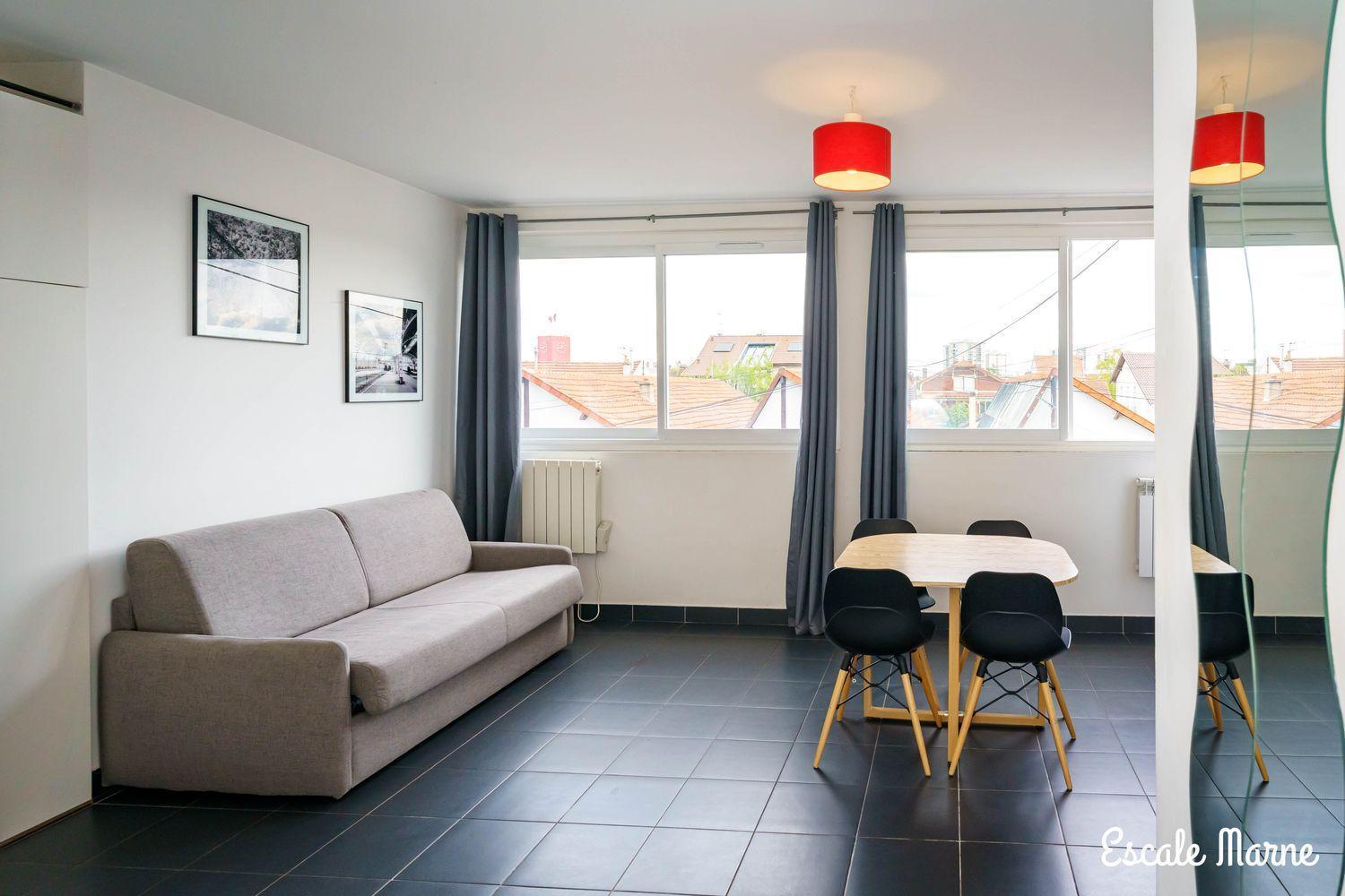 Escale-Marne Fr - 102 - Free Parking - Free Luggage Storage - All Equipped - Linen Included - Washing Machine - 10Mn Walk Metro 8 - Rer A - Panoramic View - From 1 To 4 Guests Maisons-Alfort Ngoại thất bức ảnh