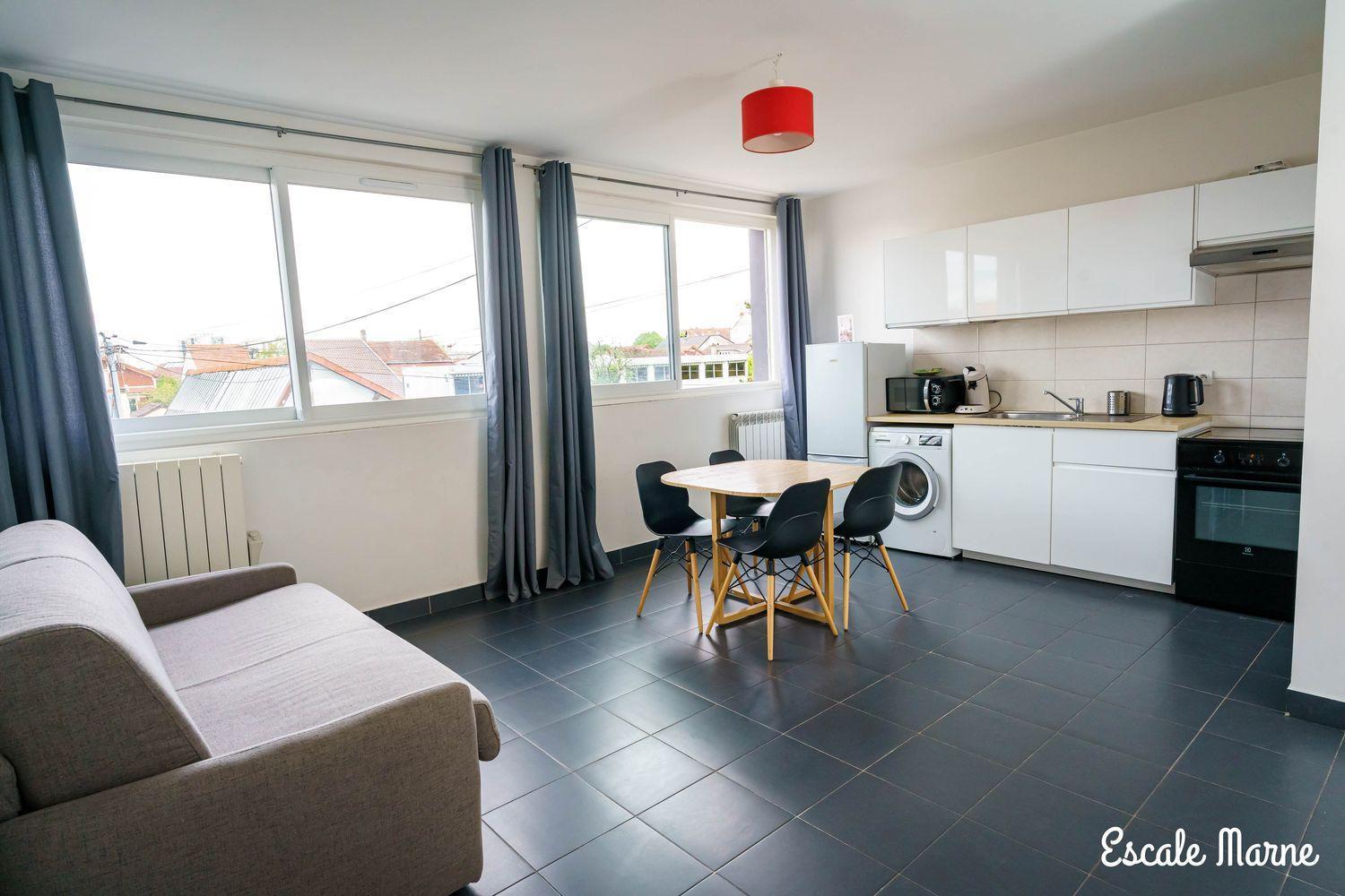 Escale-Marne Fr - 102 - Free Parking - Free Luggage Storage - All Equipped - Linen Included - Washing Machine - 10Mn Walk Metro 8 - Rer A - Panoramic View - From 1 To 4 Guests Maisons-Alfort Ngoại thất bức ảnh